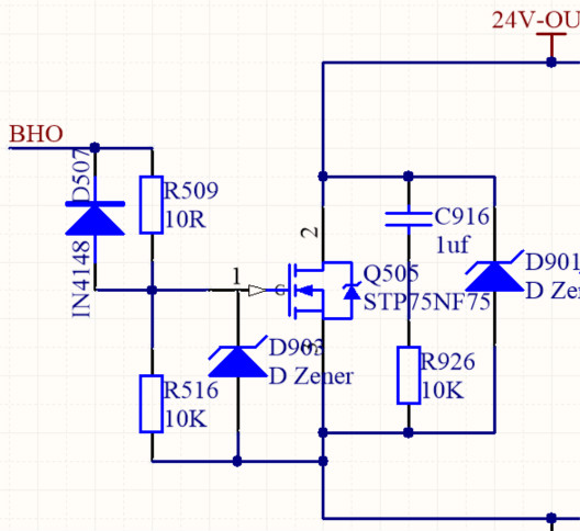 MOS管保護電路實測，分析