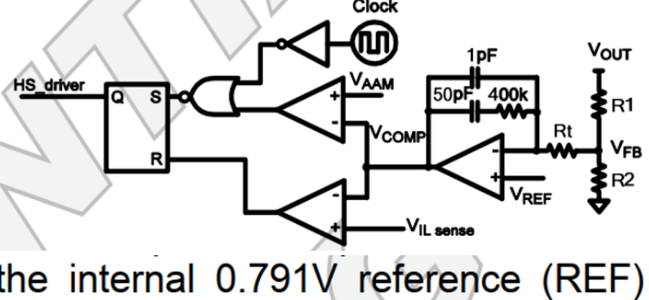 開(kāi)關(guān)管 二極管 穩(wěn)壓反饋回路